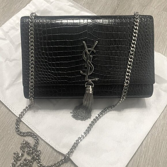 SAINT LAURENT Medium Monogram Kate Tassel Bag [LIKE NEW] Pristine Condition - Picture 1 of 15
